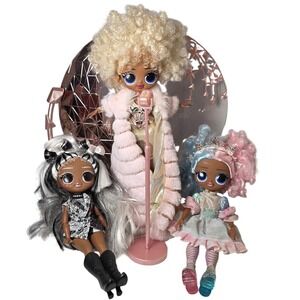LOL Surprise OMG Doll Lot NYE Queen Sweets Switches Disco Stage Works
